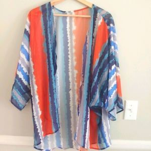 Vibrant color Kimono